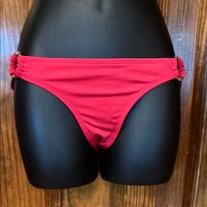 Red Bikini Swim Bottom